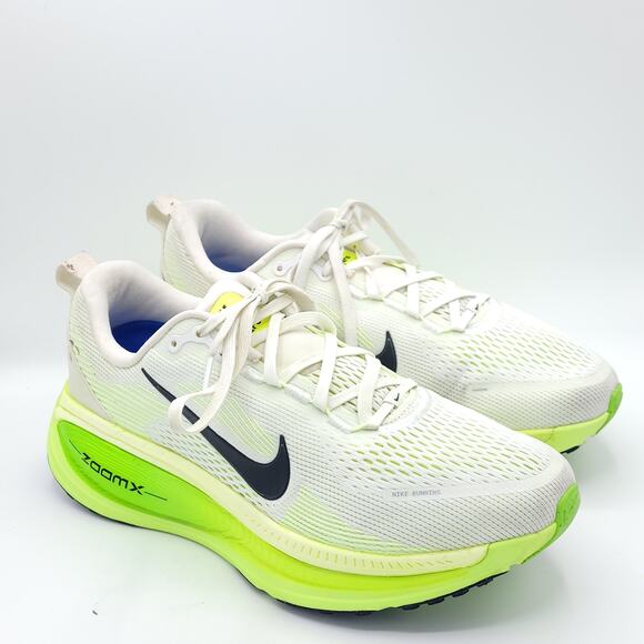Nike Air Zoom Vomero 18 Men\'s White Electric Green Volt HM6803-100 size 9.5 main image 5